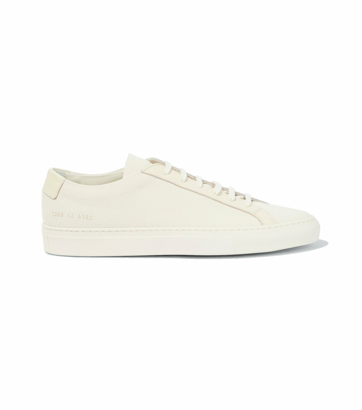 Photo: Common Projects - Achilles leather and canvas sneakers