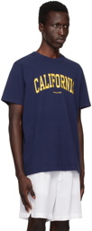 Sporty & Rich Navy 'California' T-Shirt