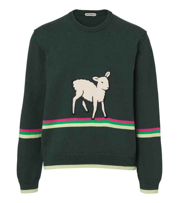 Photo: JW Anderson Embroidered cotton sweater