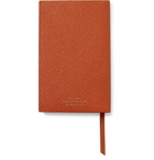 Kingsman - Smythson Panama Cross-Grain Leather Notebook - Orange