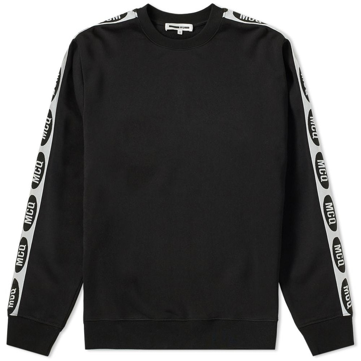 Photo: McQ by Alexander McQueen Taped Crew Sweat Darkest Black