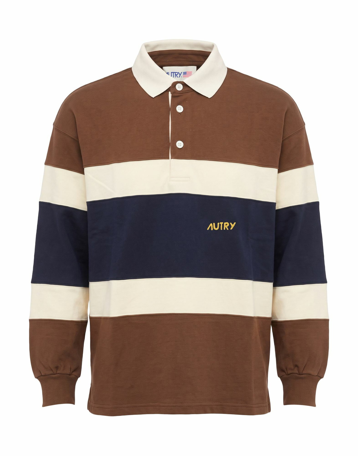 Autry Mens Sweatshirt in Brown