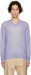 TOM FORD Purple Brushed Sweater