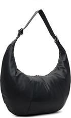 YOKE Black Calf Leather Circle Bag