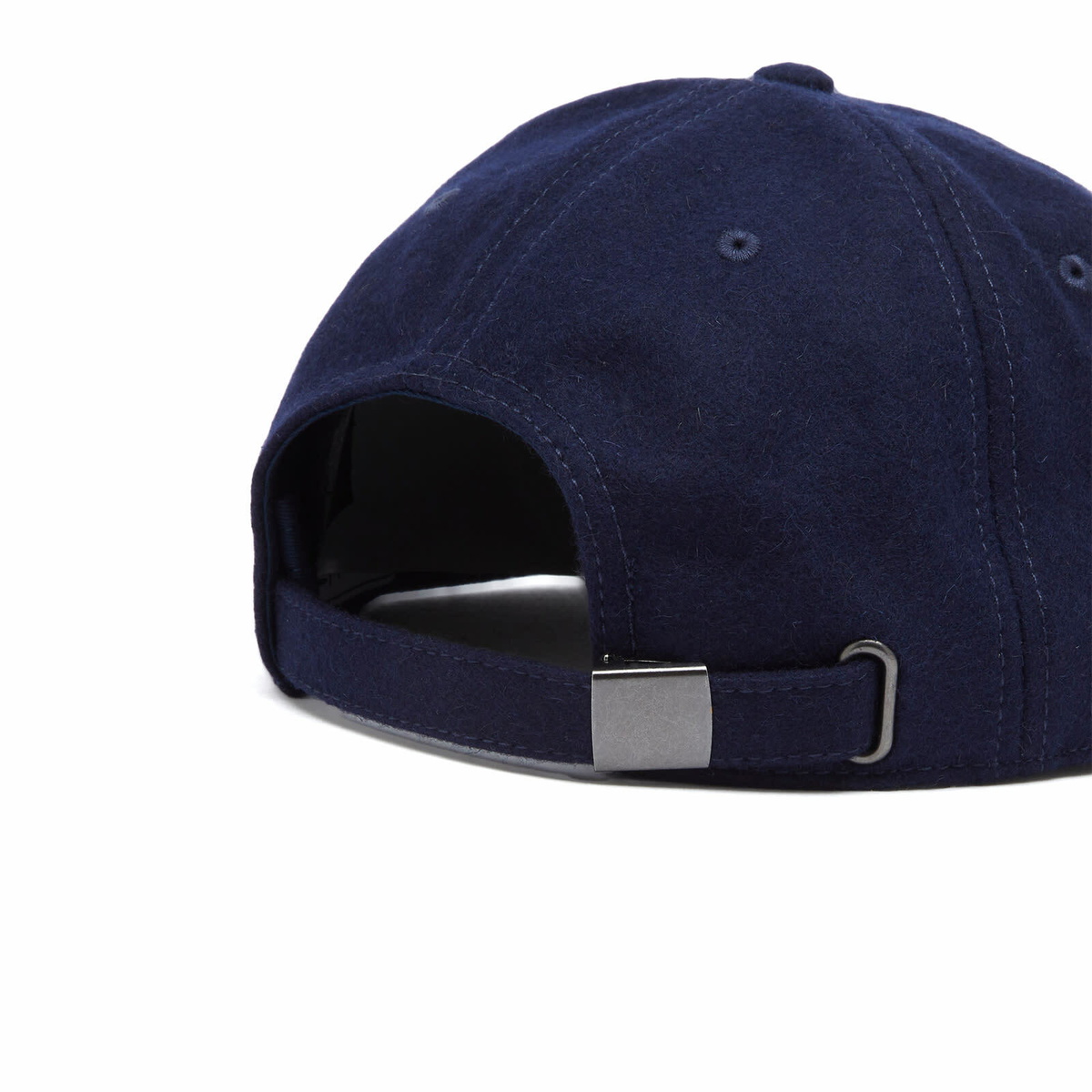 Café Mountain Men's Script Logo Wool Cap in Navy 