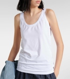 Brunello Cucinelli Cotton-blend tank top