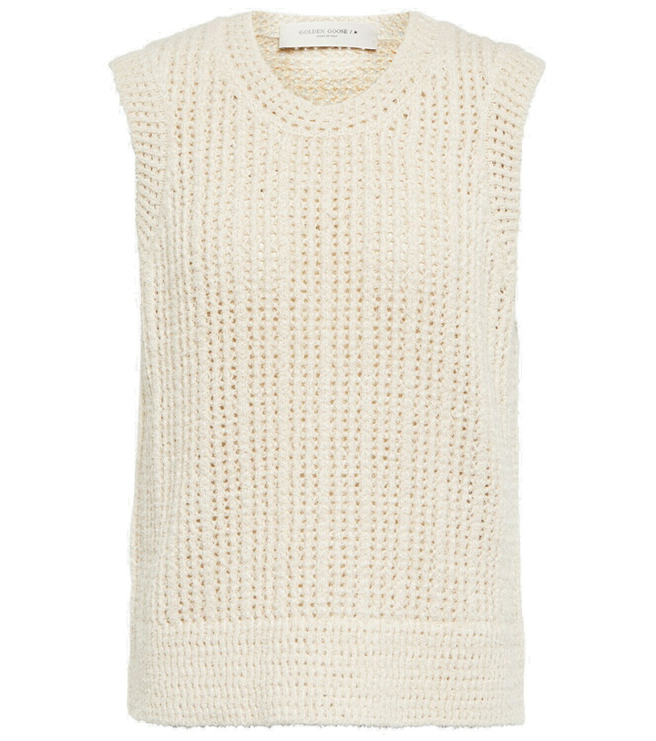 Photo: Golden Goose - Crochet cotton-blend vest
