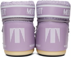 Moon Boot Purple Icon Low Nylon Boots