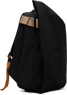 Côte&Ciel Black Isar M Smooth Colour Accent Backpack