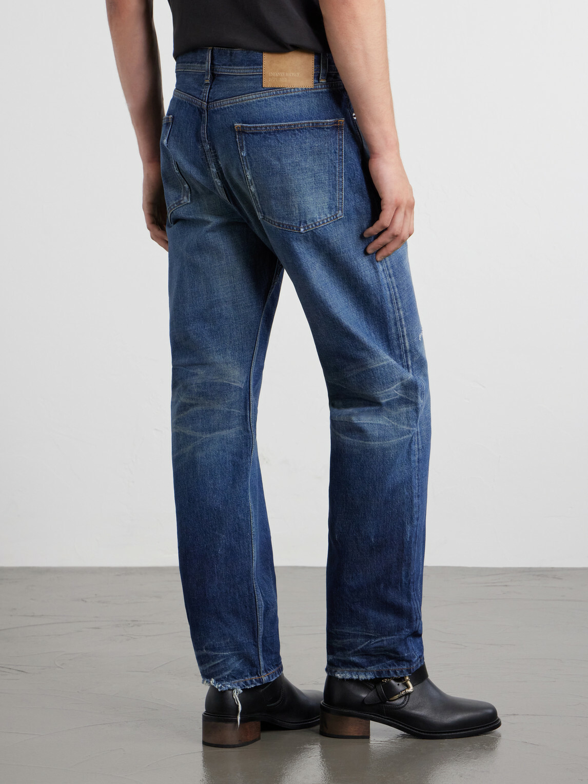 Enfants Riches Déprimés - Tommy Tonsil Straight-Leg Distressed Jeans - Blue