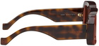 Loewe Orange & Tortoiseshell Paula's Ibiza Dive In Sunglasses