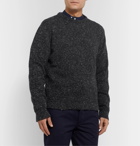 Isaia - Donegal Cashmere-Blend Sweater - Gray