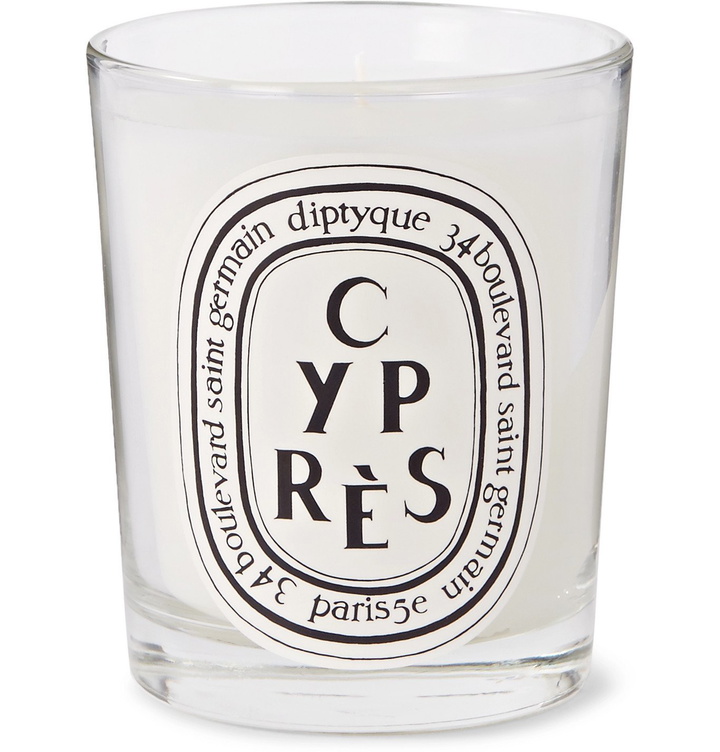 Photo: Diptyque - Cyprès Scented Candle, 190g - Colorless