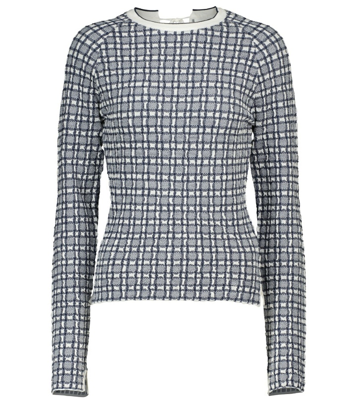 Photo: Victoria Victoria Beckham - Checked sweater