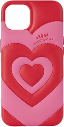 Urban Sophistication Pink & Red 'The Dough' iPhone 13 Case