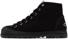 Vivienne Westwood Black Canvas Logo Simian Boots