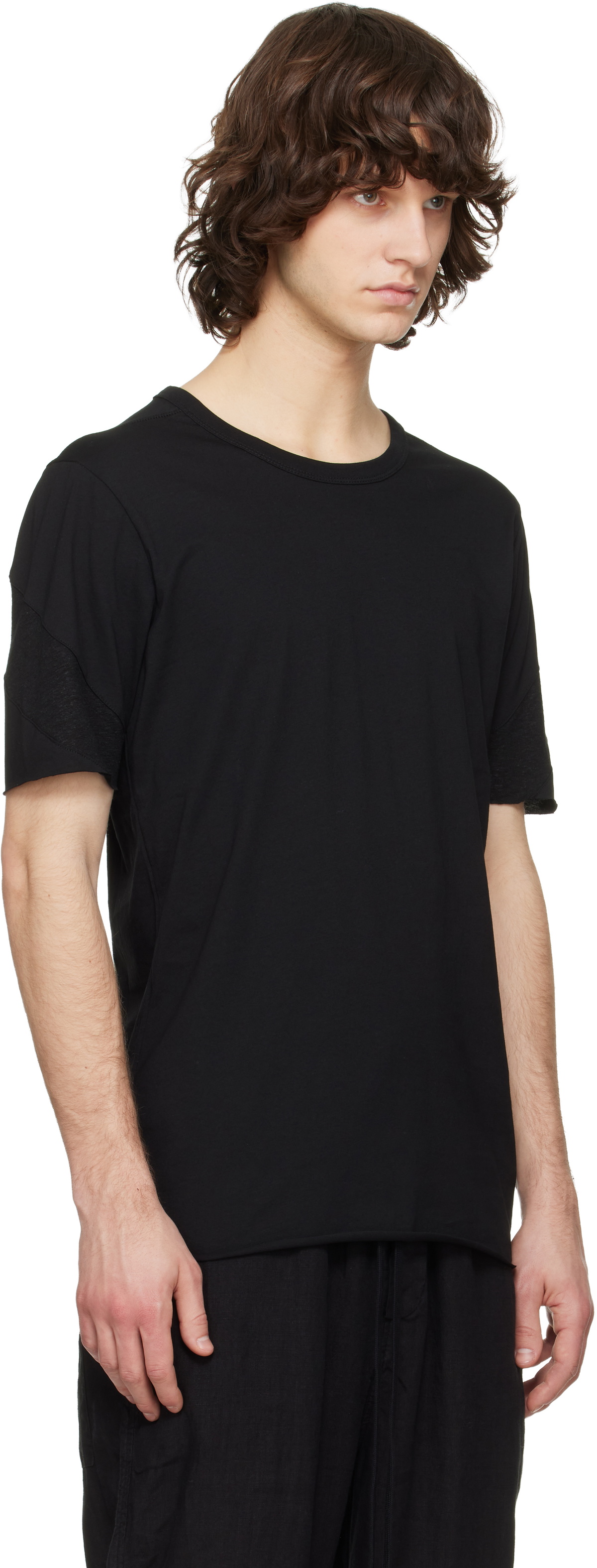 thom/krom Black M TS 926 T-shirt