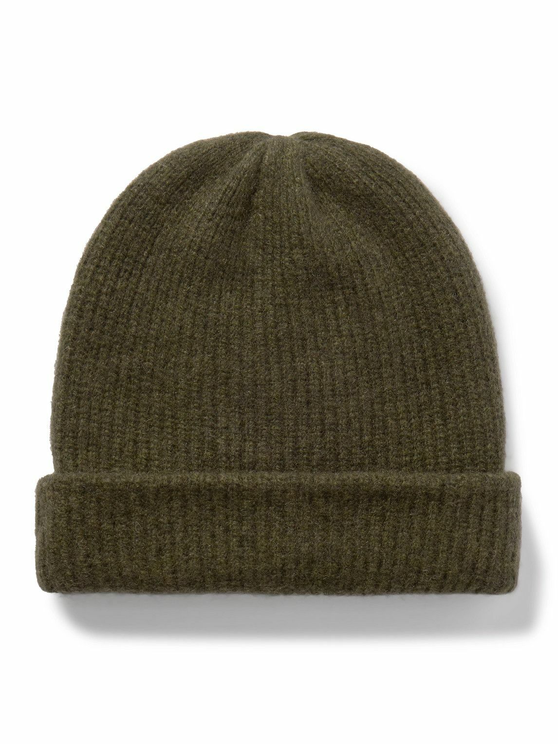 The Elder Statesman - Watchman Ribbed Cashmere Beanie