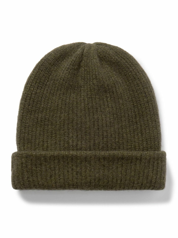 Photo: The Elder Statesman - Watchman Ribbed Cashmere Beanie