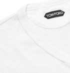 TOM FORD - Cotton-Jersey T-Shirt - White