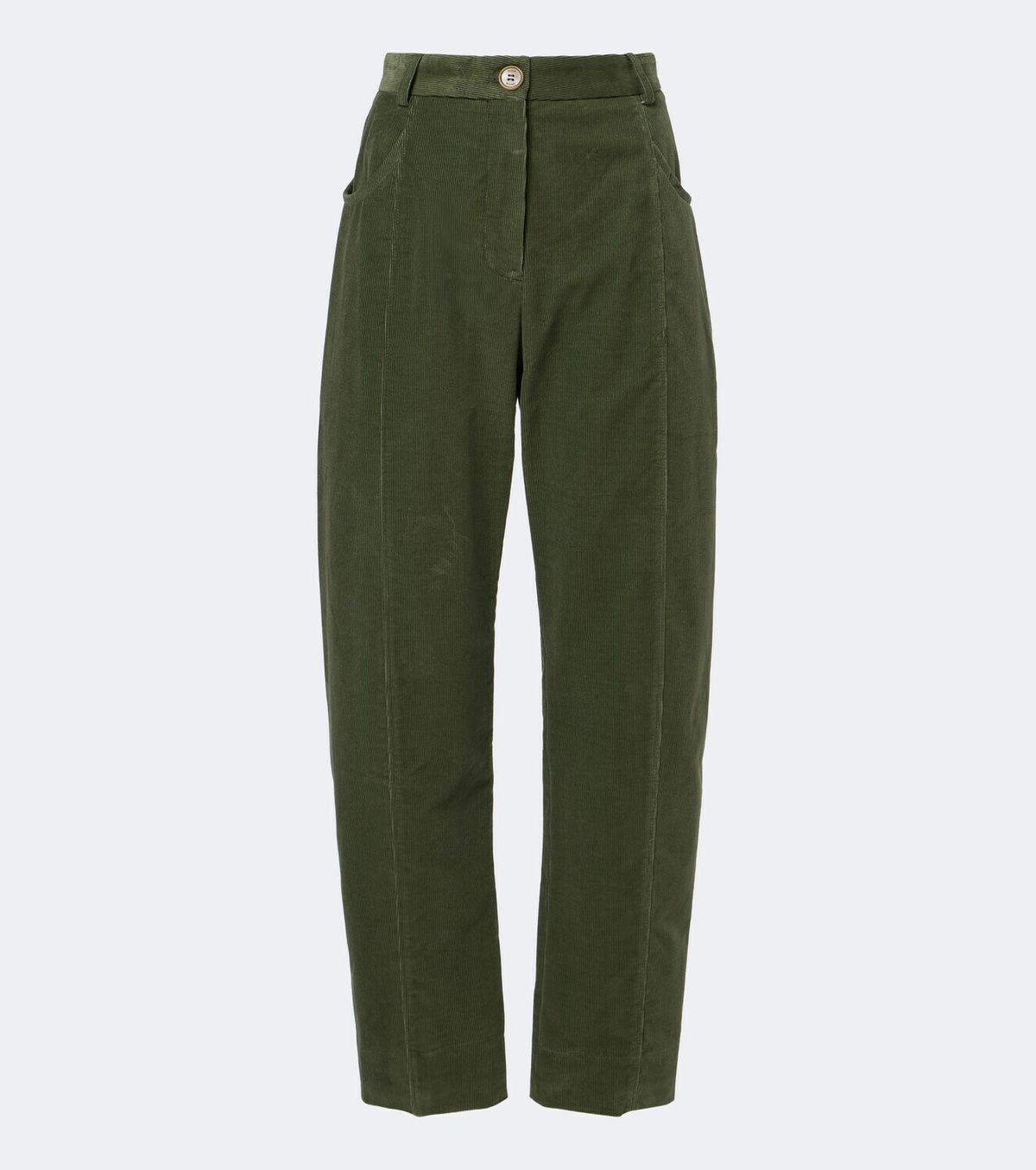 Blazé Milano Sorraia cotton corduroy barrel-leg pants