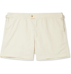 TOM FORD - Slim-Fit Short-Length Swim Shorts - White