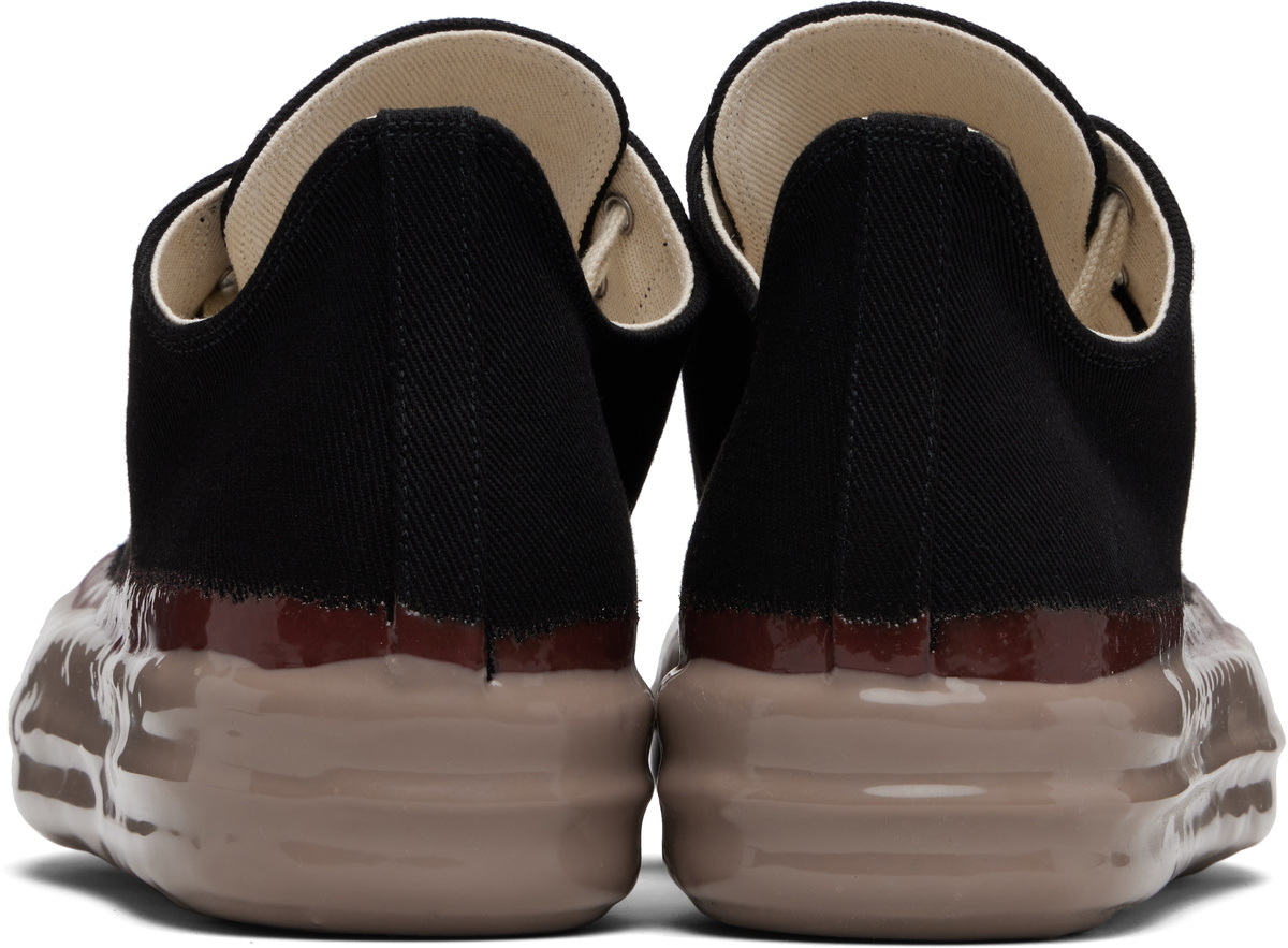 Rick Owens DRKSHDW Black Concordians Low Sneakers