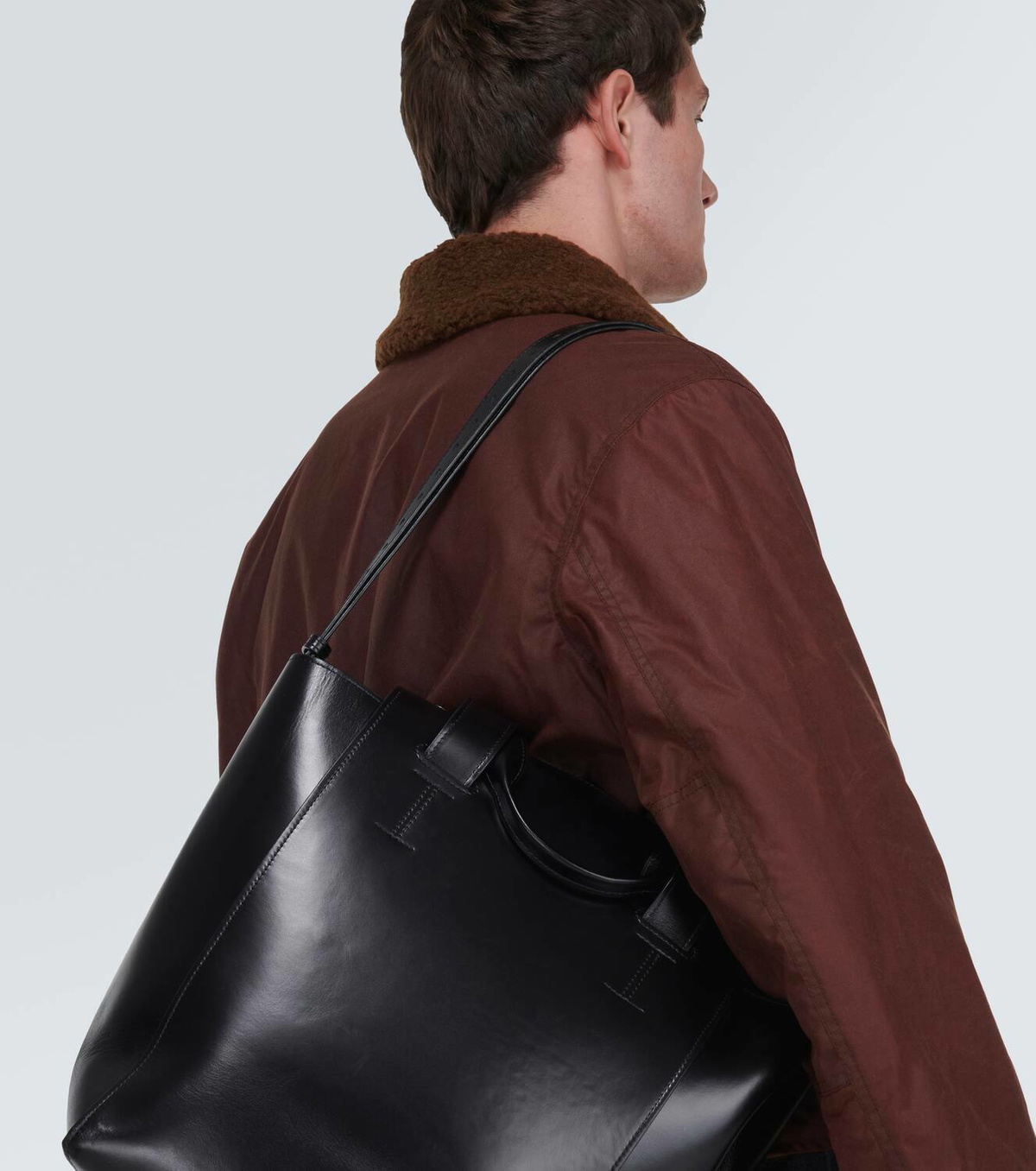 トートバッグ Our Legacy Rectangular Handbag In Soft Italian Leather Our Legacy Rectangular Handbag In Soft Italian Leather In