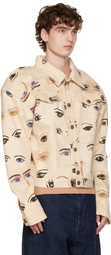 Vivienne Westwood Beige Marlene Denim Jacket