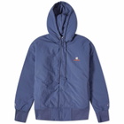 Champion Women's x Beams Boy Hooded Jacket in Blue