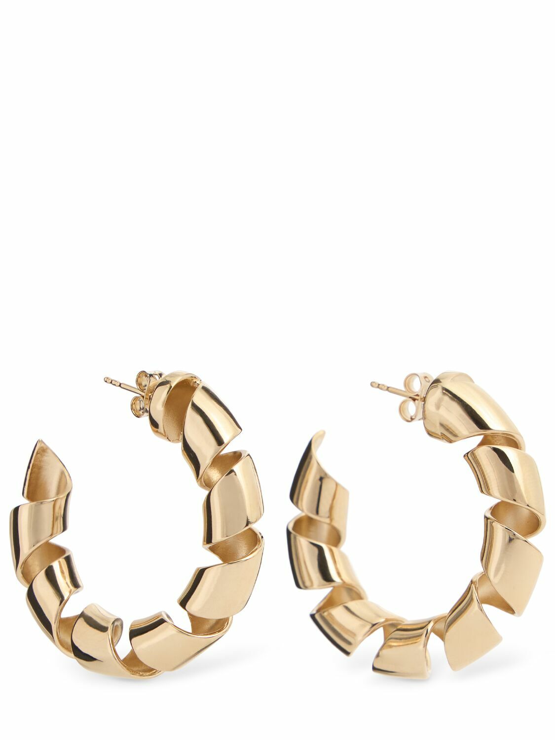 RABANNE Twisted Hoop Earrings Paco Rabanne