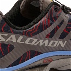 Salomon Men's XT-4 OG TOPOGRAPHY Sneakers in Black/Plum Kitten/Blue Bonnet