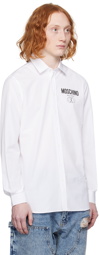 Moschino White Double Smiley Shirt