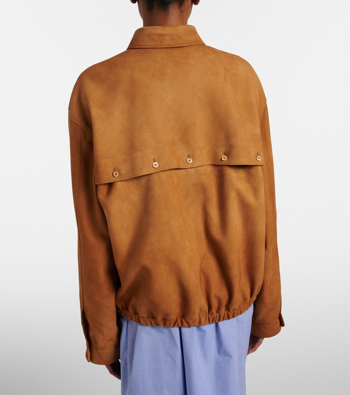 Miu Miu Suede blouson jacket