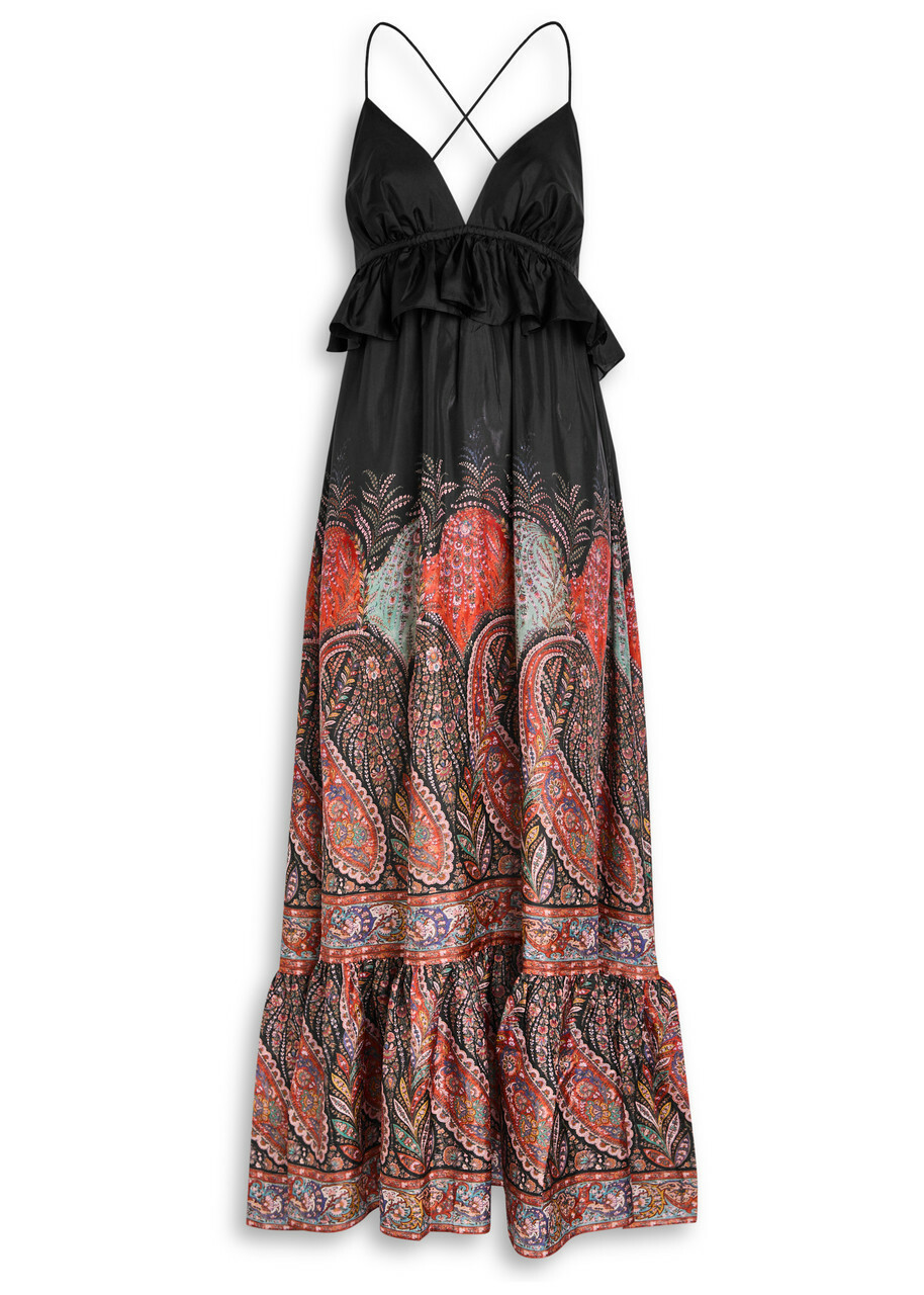 【Zimmermann】Illuminate beaded paisley maxi dress Illuminate beaded paisley maxi dress in blue - Zimmermann
