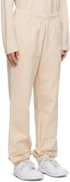 Jacquemus Beige Le Papier 'Le Jogging Jacquemus' Lounge Pants