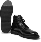 Officine Creative - Stanford Polished-Leather Boots - Men - Black