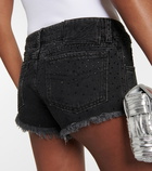 Blumarine - Low-rise denim shorts