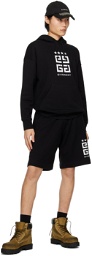 Givenchy Black Bonded Hoodie