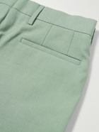 Paul Smith - Straight-Leg Linen Bermuda Shorts - Green