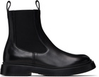 Proenza Schouler Black Bank Chelsea Boots