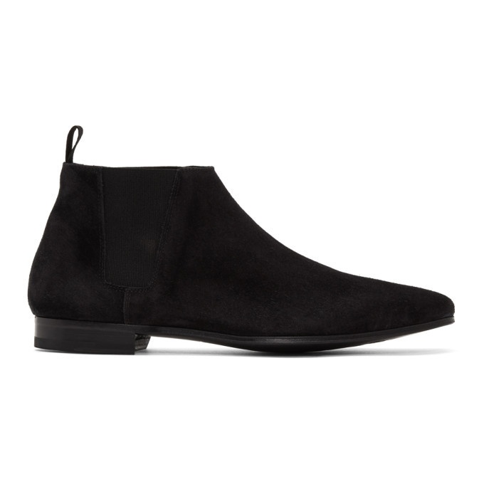 Photo: Paul Smith Black Suede Marlowe Chelsea Boots
