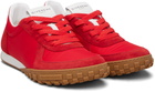 Givenchy Red Glide Runner Sneakers