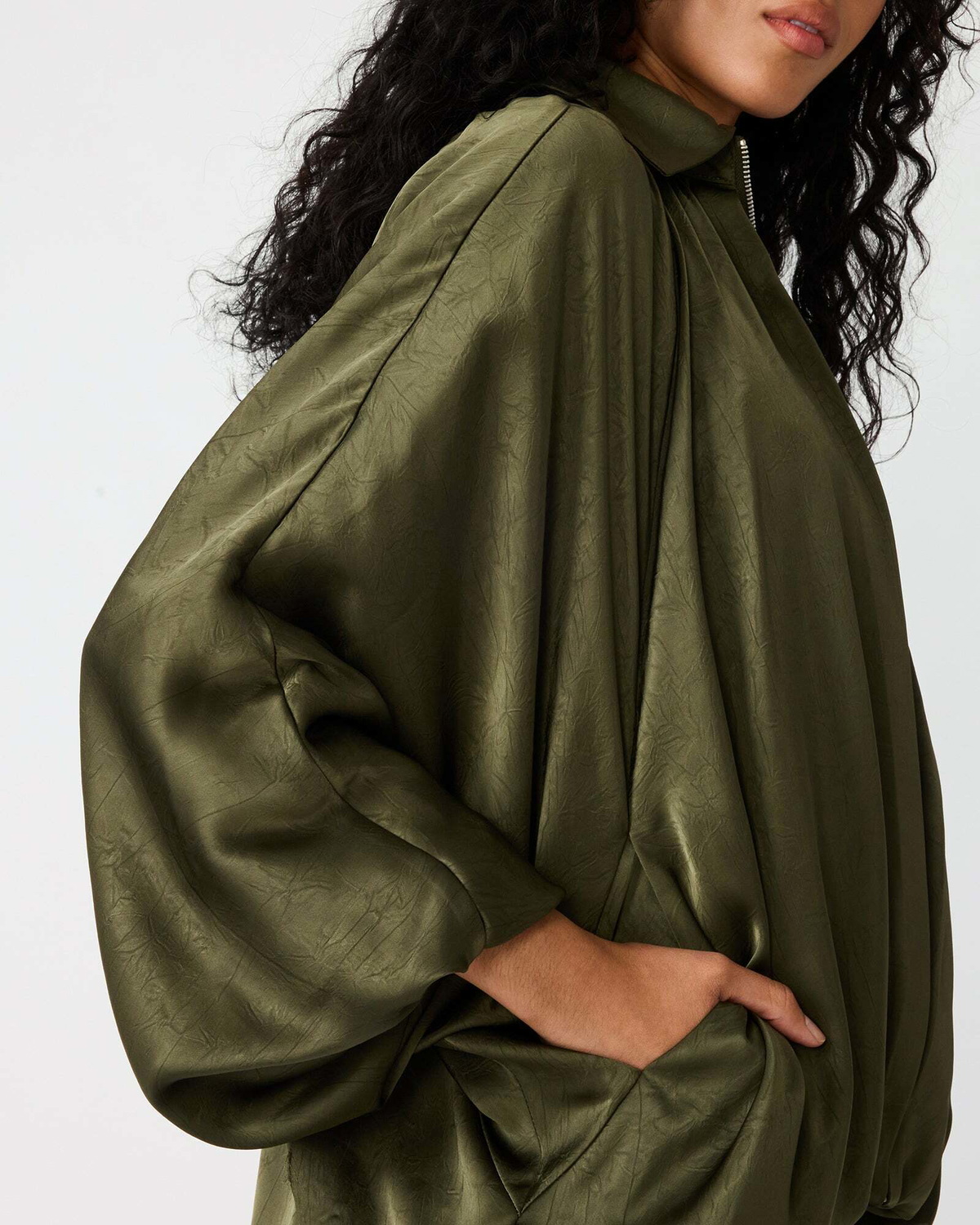 Steve Madden Aspen Jacket in Olive