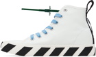 Off-White White Mid Vulcanized High Sneakers