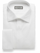 Canali - Bib-Front Cotton Tuxedo Shirt - White