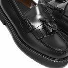 Bass Weejuns Men's Layton II 90s Kiltie Loafer in Black Leather