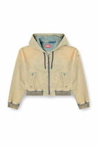 Diesel Zipped hoodie in coloured Jogg Jeans - Sweaters Womens in Multicolor