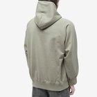 Sacai Men's S Logo Split Seam Hoody in Light Khaki