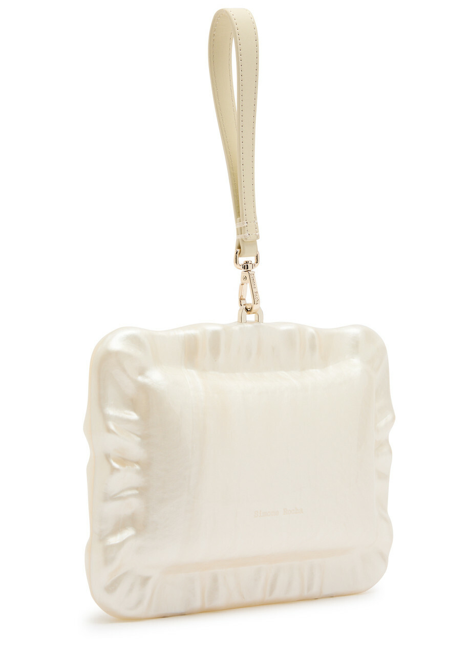 Simone Rocha Pearl Pillowcase Embellished Acrylic Cross-body bag - One Size